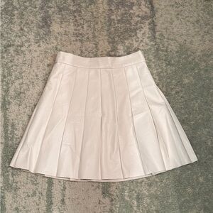 Sunday Best White A-Line Skirt